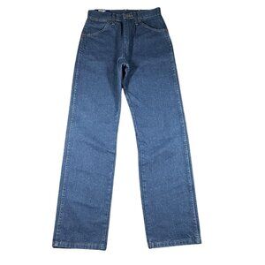Wrangler Jeans Womens 5x30 Blue Cowboy Cut 14MWZ Slim Fit Tapered Leg Western